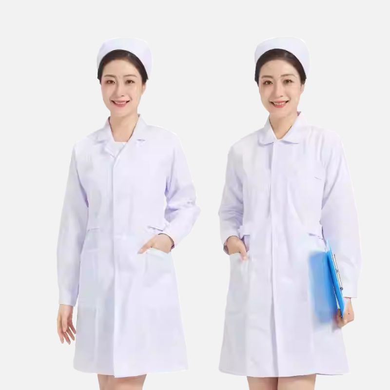 Váy đồng phục y tá, điều dưỡng màu trắng